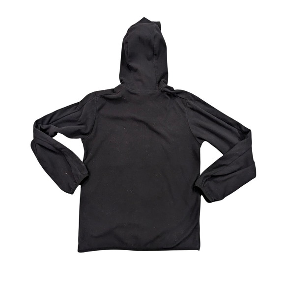 The North Face Fleece Hoodie Youth XL 18/20 Black Full Zip Gorpcore Jacket - Picture 2 of 8